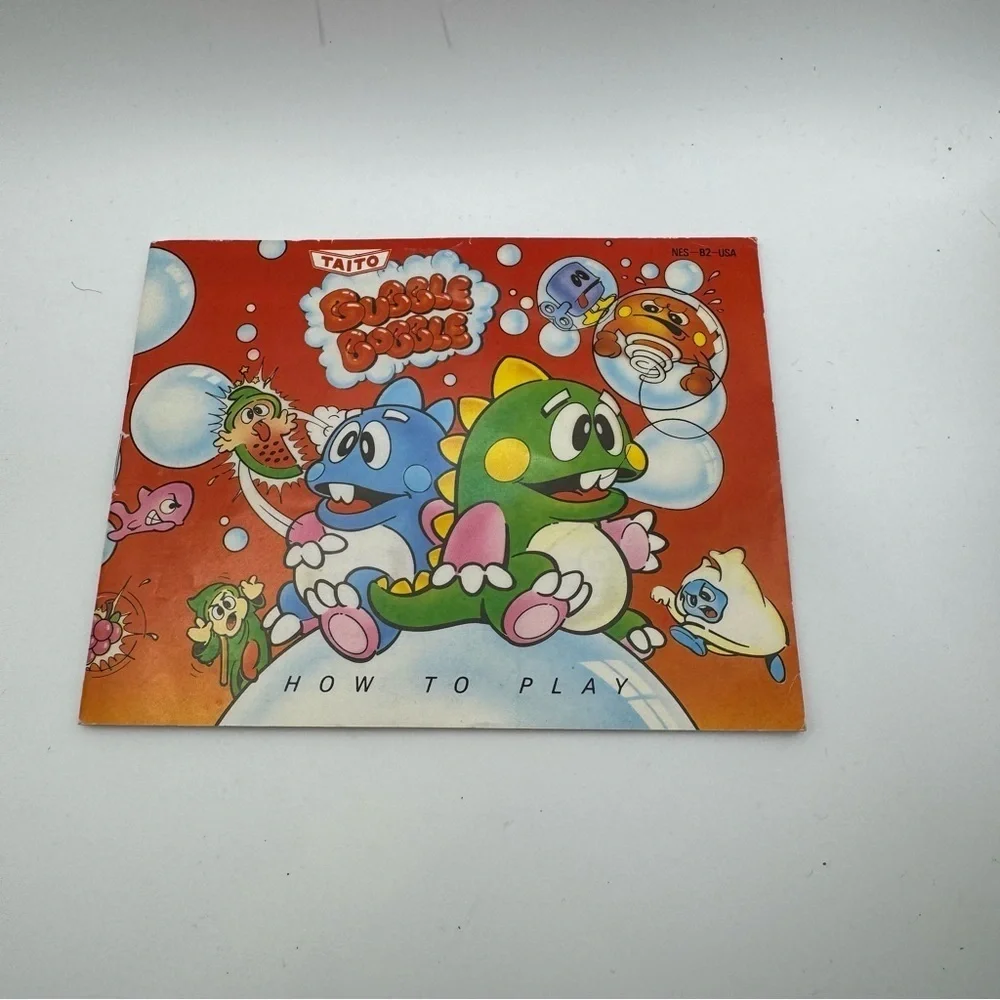 Nintendo NESBooklet Instruction Manual Only lot of 5 Super Mario 3 Mario Bubble